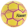 Мяч гандбольный Torres Club H32432, ПУ, 5 подкл. слоев, руч. сшивка, желтый, разм. 2
