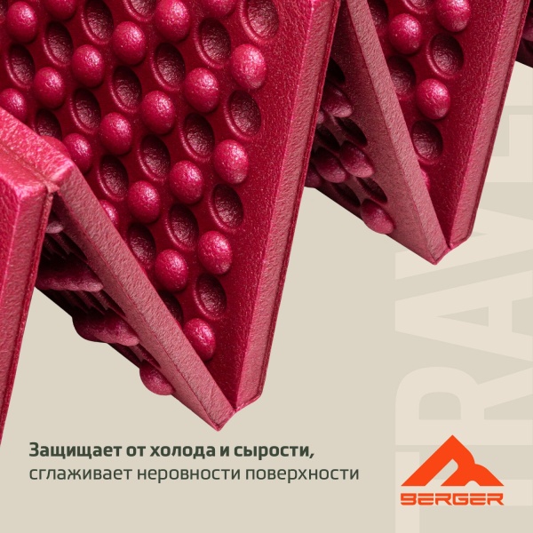 Коврик складной Berger Hiking Soft BHS24FM