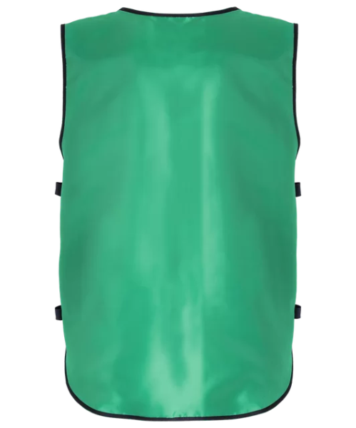 Манишка Jogel JBIB-2001, детская, двухсторонняя, синий/зеленый