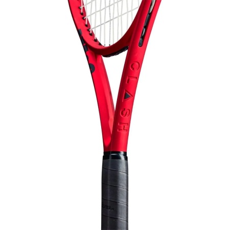 Ракетка для большого тенниса Wilson Clash 100 Pro V2.0 U3 WR074111, графит, красный/черный
