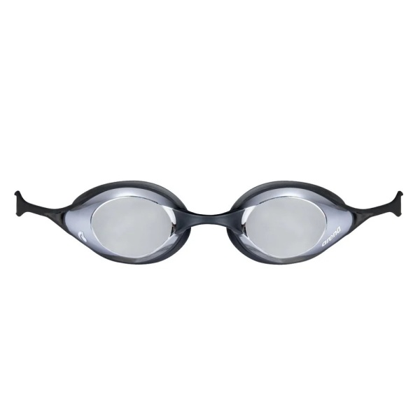 Очки для плавания Arena Cobra Swipe Mirror 004196-550, серебристые линзы, черный