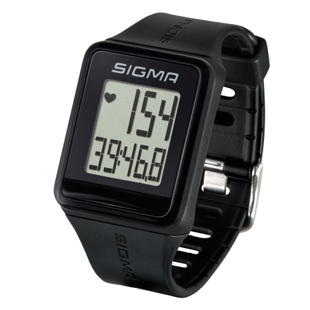 Пульсометр Sigma ID.GO арт. 24500, 3 функции, черный