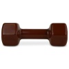 Гантель цельнолитая Torres PL522207,  5 кг, металл в виниловой оболочке, шестигранник, коричневый