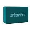 Блок для йоги StarFit Core YB-200, разм. 23 х 15 х 8 см, изумрудный
