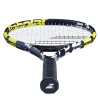 Ракетка для большого тенниса Babolat Evoke 102 str 121222-142, графит, черный/желтый