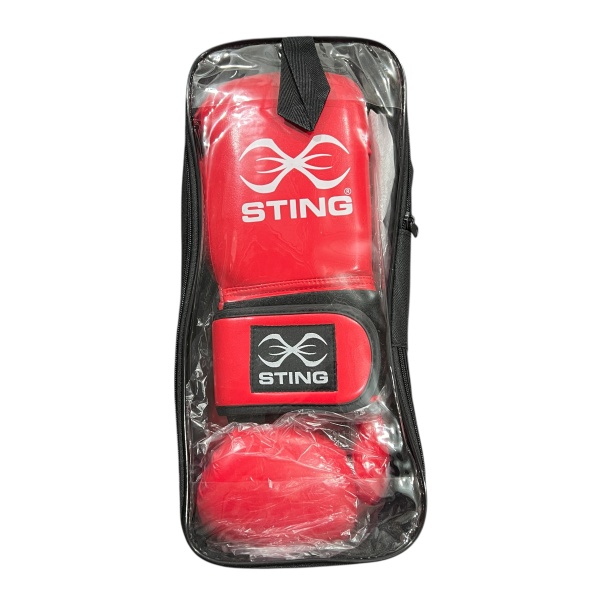 Перчатки для бокса Sting 33322, красный