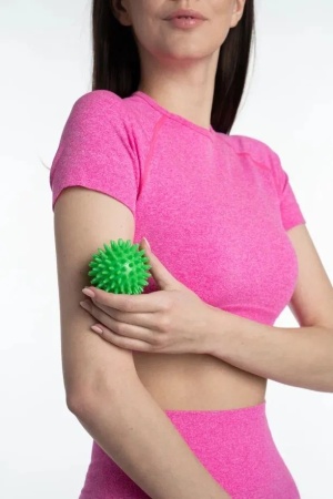 Мяч массажный Ортосила L0107, 7 см, зеленый