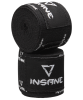 Бинты для бокса Insane Print IN23-HW400,  3,5 м, хлопок/нейлон, черный