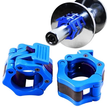 Замок для грифа LEGION диам. 50 мм, пластик, синий