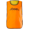 Манишка Jogel Reversible Bib, детская, двухсторонняя, оранжевый/лаймовый, разм. YM