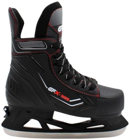 Коньки хоккейные GFX GF-555, раздвижные, черный