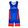 Туника для борьбы Rudis арт.0605, синий/красный, разм. 4XS