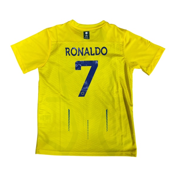Форма футбольная детская клубная Al Nasr Ronaldo, желтый