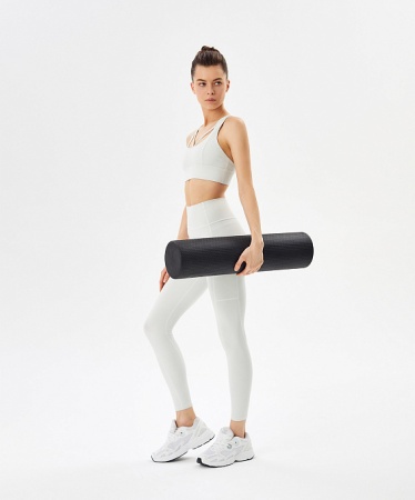 Ролик массажный StarFit FA-520, ЭВА, разм. 60 х 15 см, средняя жесткость, черный