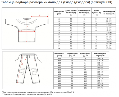 Кимоно для дзюдо Ray Sport