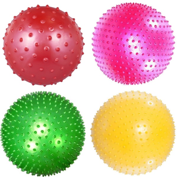 Фитбол K-P,  65 см, пупырчатый