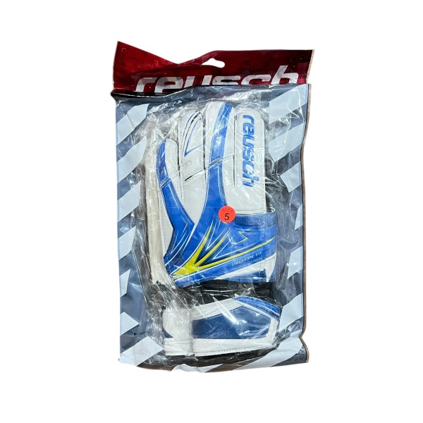 Перчатки вратарские Reusch, синий/белый