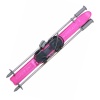 Лыжи детский комплект Snowmatic Kid's Ski Set 100 см, палки, крепление, розовый