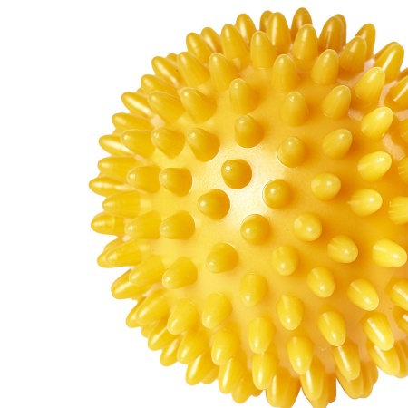 Мяч массажный Torres AL121607, 7 см, желтый