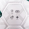 Мяч футбольный Torres Training F323955, разм. 5, 32 пан. ПУ, 4 подкл. слоя, руч. сшивка, бел/зел/жел