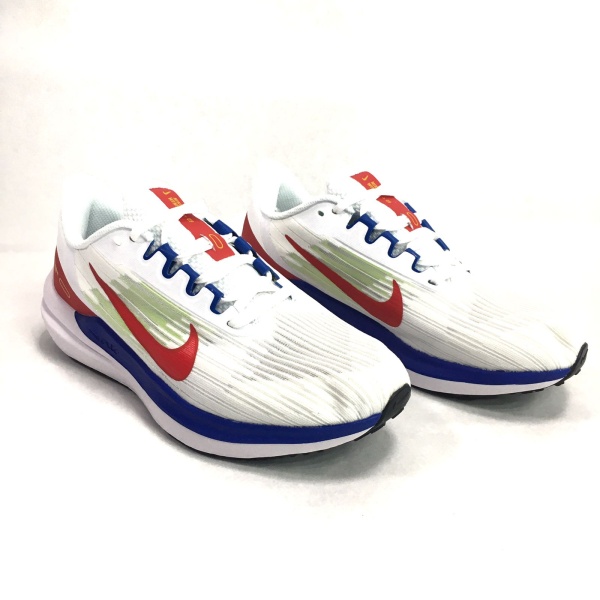 Кроссовки Nike Zoom Winflo 9, белый/красный