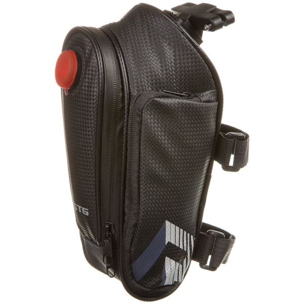 Велосумка под раму STG131397 X88297, 11.5x24x12 см, с фонарем