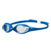 Очки для плавания Arena Spider 000024-171, прозрачные линзы, синий/темно-синий