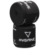 Бинты для бокса Insane Print IN23-HW400,  2,5 м, хлопок/нейлон, черный