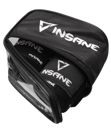 Бинты для бокса Insane Print IN23-HW400,  3,5 м, хлопок/нейлон, черный