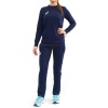 Костюм спортивный Asics Knit Suit 156866-0891, женский, темно-синий
