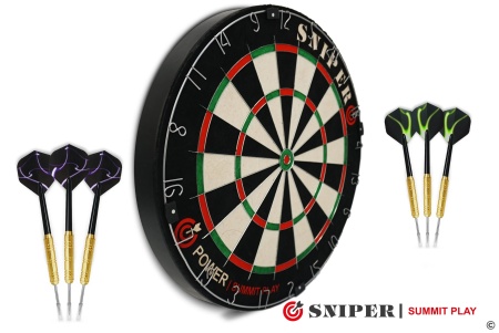 Дартс Sniper Summit Play Power SSP-18PSP, диам. 18", дротики 6 шт.