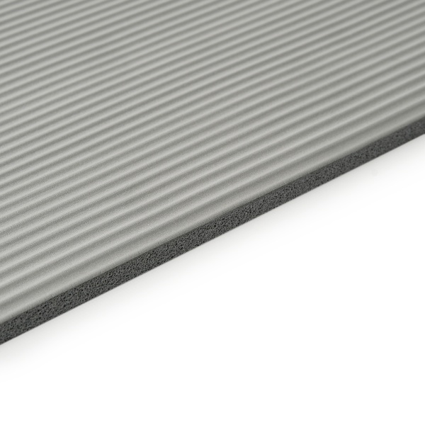 Коврик для йоги Torres Soft, YL10108, NBR (синт.каучук), 8 мм, разм. 183 х 61 см, серый