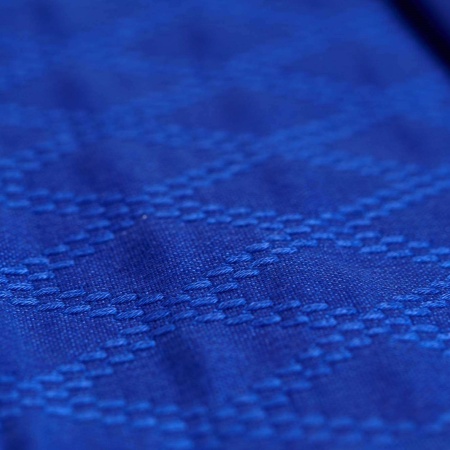 Кимоно для дзюдо Adidas 5524, синий/желтый, разм. 160 см