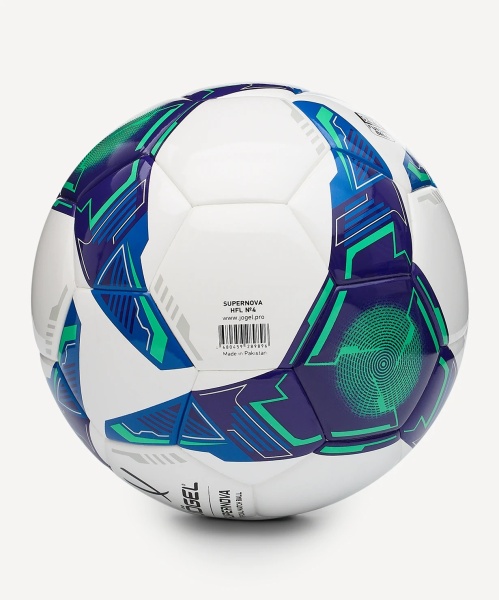 Мяч футзальный Jogel Supernova HFL (ЦБ-00004444), разм. 4, белый/синий