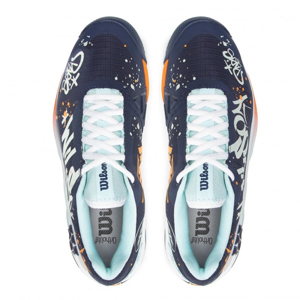 Кроссовки для тенниса мужские Wilson Rush Pro 4.0 Clay WRS329800, темно-синий