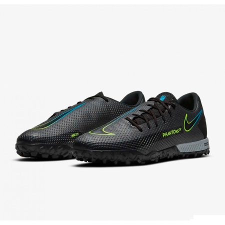Сороконожки Nike React Phantom GT Pro CK8468-034, черный/зеленый