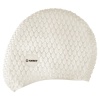 Шапочка для плавания Torres Bobbles SW-12204WH, силикон, белый
