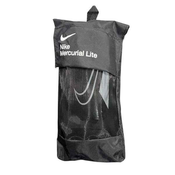 Щитки футбольные Nike Mercurial Lite арт.686, с держателями, в сумочке, черный