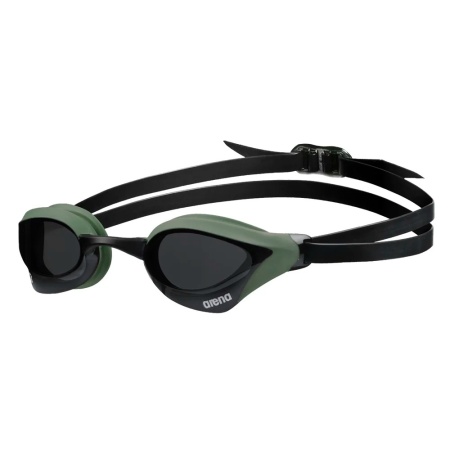 Очки для плавания Arena Cobra Core Swipe 003930-565, черные линзы, черный/темно-зеленый
