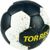 Мяч гандбольный Torres Pro H32162, ПУ, 4 подкл. слоев, гибрид сшивка, черный/белый, разм. 2
