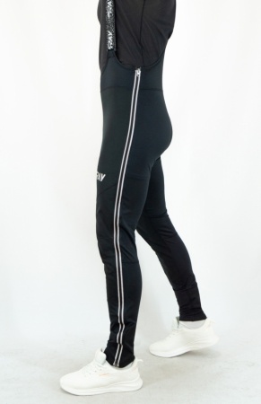 Брюки лыжника Spine Star 311-333, разминочные, черный