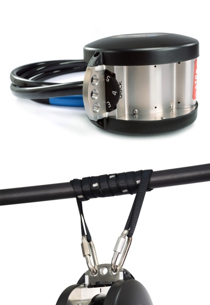 Канатный тренажёр Endless Rope Resistance Training, макс. нагрузка 150 кг, черный