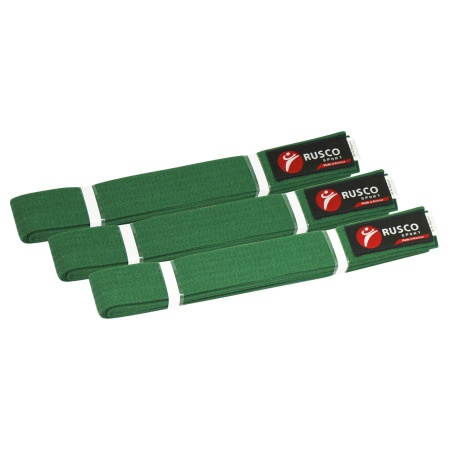 Пояс для кимоно Rusco Sport (УТ-00000233), 260 см, зеленый