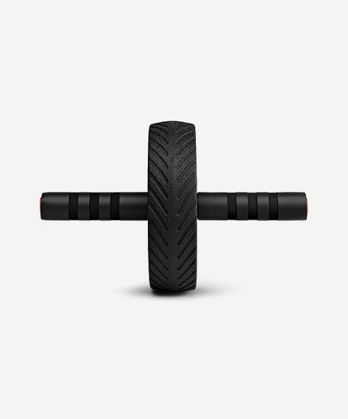 Ролик для пресса StarFit RL-104, диам. 18 см, черный/красный