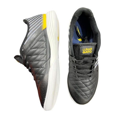 Футзалки Nike Lunar Gato II 580456-009 (арт. 9816), черный/темно-синий