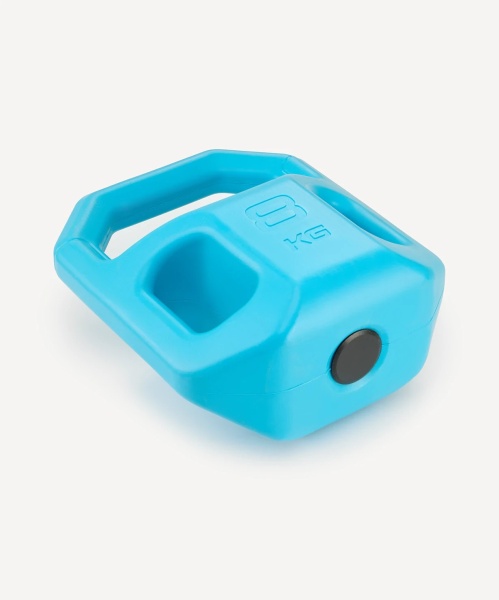 Гиря пластиковая BaseFit DB-505, 8 кг, синий