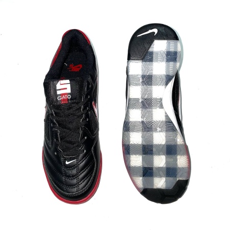 Футзалки Nike Gato, черный/красный