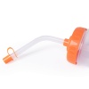 Бутылка Torres SS1029, 750 мл, с трубочкой, белый/оранжевый
