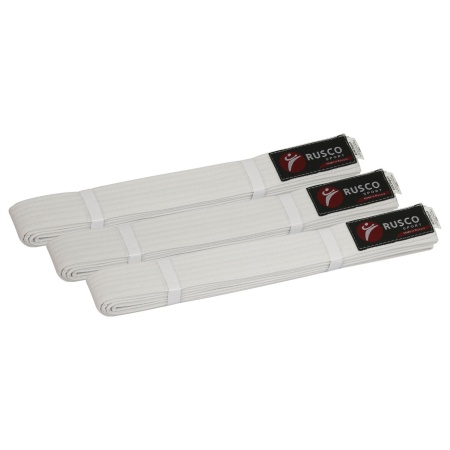 Пояс для кимоно Rusco Sport (УТ-00000231), 260 см, белый