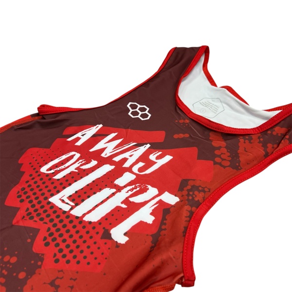 Туника для борьбы Rudis арт.325, красный